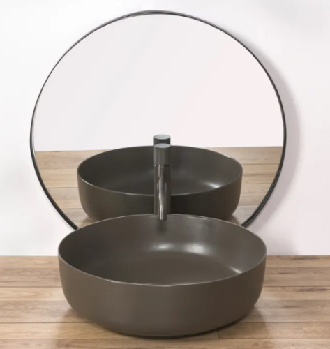 Умывальник Rea Elma Grey matt U8495