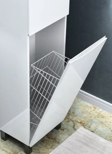 Пенал напольный Vela Бриз 40НБК (бельевая корзина) петли левые RS633473