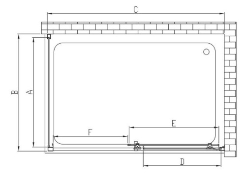Душевой уголок Vincea Alpha VSR-3AL9015CLG