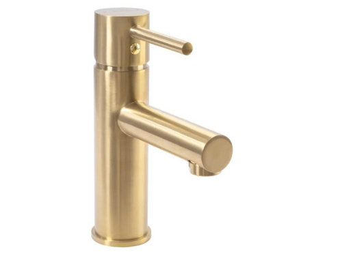 Смеситель для умывальника Rea Tess Gold matt B5661