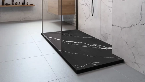 Душевой поддон Rea Magnum Carrara Black 90x120 K7009