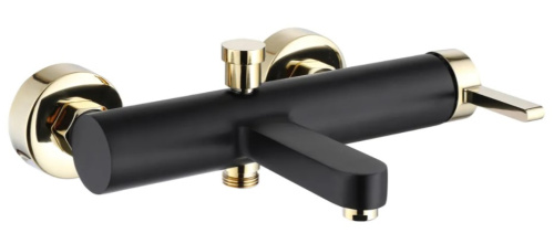 Смеситель для ванны Rea Polo Black Gold B9979