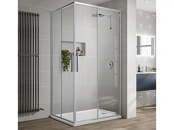 Душевой уголок Vincea Slim-U VSS-2SU8010CL