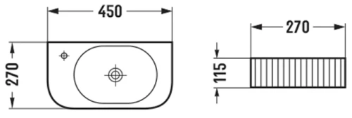 Умывальник Vincea VBS-503