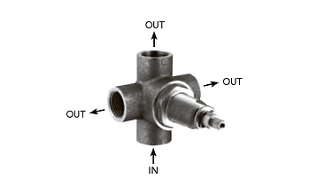 Дивертор Nicolazzi C7047CR27