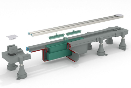 Душевой трап OMP Tea Sumisura 100 см 983.401.8