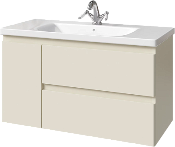 Тумба подвесная Caprigo Forte 100 36115L-SF046