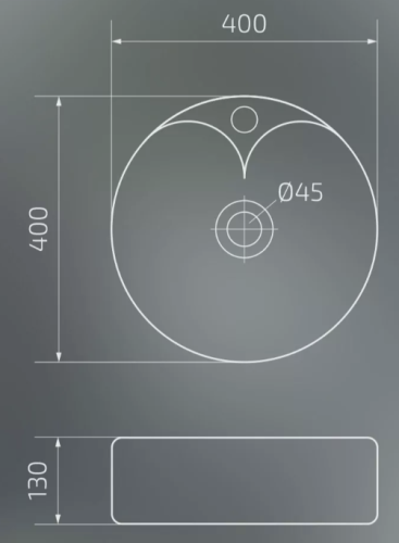 Умывальник Gid N9013LS