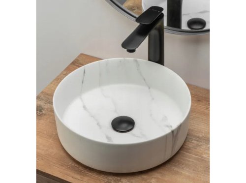 Умывальник Rea Sami Marble matt U8703