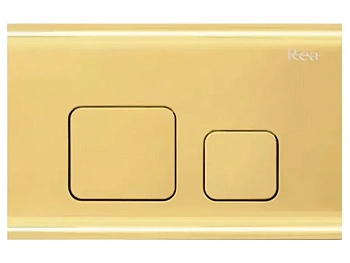 Кнопка смыва Rea тип F gold E9853