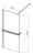 Душевая стенка Vincea Walk-In HR VSW-4HR900CL
