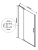 Душевая дверь Vincea Extra VDP-1E1112CL