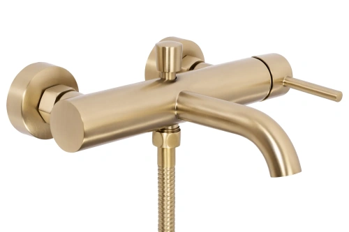 Смеситель для ванны Rea Lungo Gold matt B8010