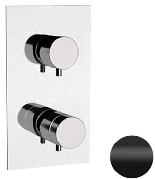 Смеситель для душа Remer Elegance NT92QKBNO, черный матовый