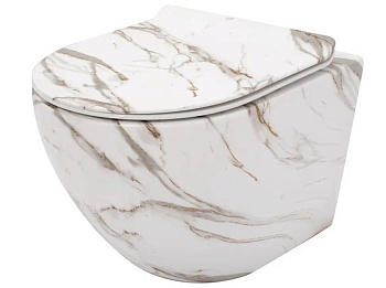 Унитаз подвесной Rea Carlos rimless Lava matt C8004