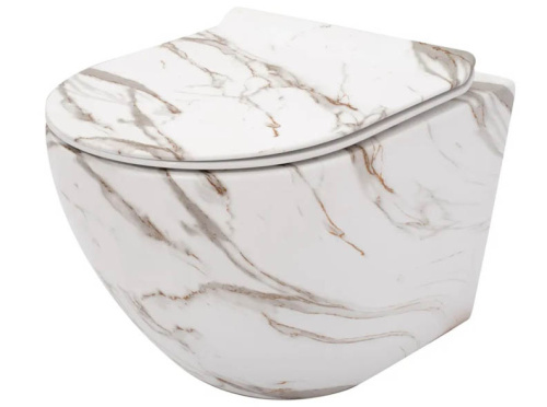 Унитаз подвесной Rea Carlos rimless Lava matt C8004