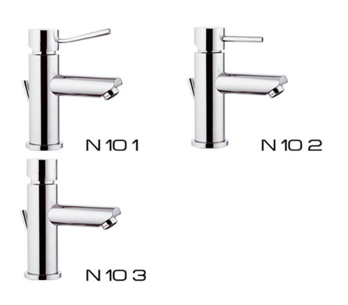 Смеситель для ванны Remer Minimal N072CFP, черный брашированный хром