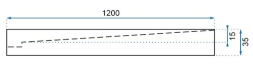 Душевой поддон Rea Grand White 90x120 K4591