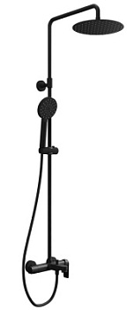 Душевая система Remer Dream D34A8MPUFM25NO, черный матовый