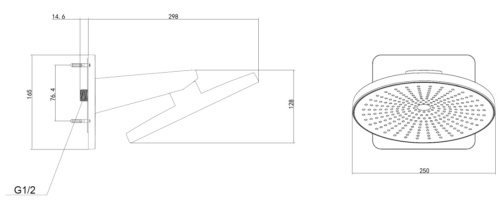Душевая система Vincea Inspire VSFW-3I22MT5MB