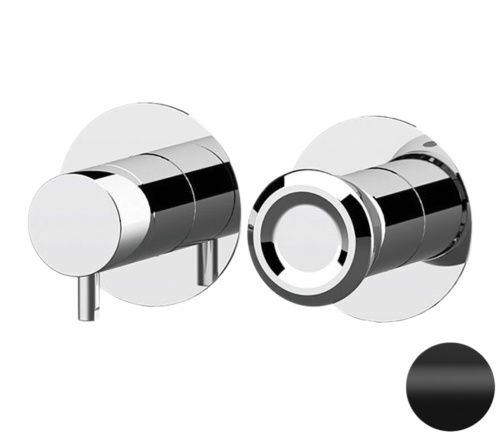 Смеситель для душа Remer Element ET93ZPNO, черный матовый