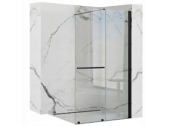 Душевая стенка Rea Cortis Black 100 K7740