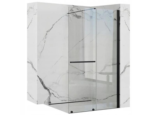 Душевая стенка Rea Cortis Black 100 K7740