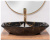 Умывальник Rea Vegas Black Marble Shiny U5603