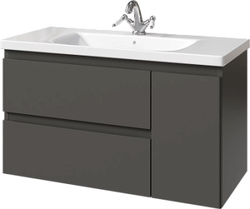 Тумба подвесная Caprigo Forte 100 36115R-SF019