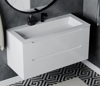 Тумба подвесная Vela Верона 100П под Luxor TU22104