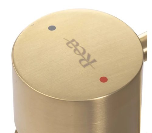 Смеситель для умывальника Rea Tess Gold matt B5660