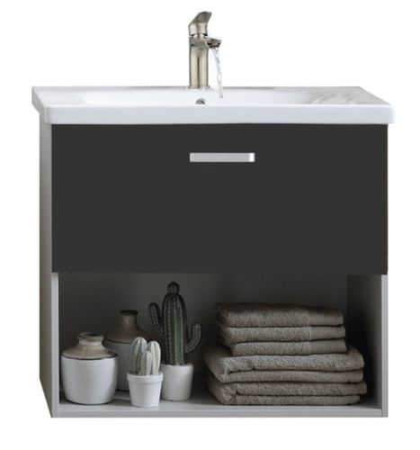 Тумба подвесная Kolpa-san Evelin OUE II 80 Gray antracit 573900