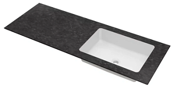 Столешница с интегрированной раковиной Vincea VWTB-4LX140VB-R