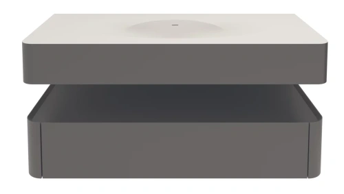 Тумба подвесная Vincea Caprise VMC-4CA120MG серый матовый