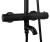 Душевая система Rea Lungo black metallic P8763 Душевая система Rea Lungo black metallic P8763