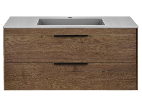 Тумба подвесная Vincea Chiara 2D 1000 T.Oak VMC-2C2100TO