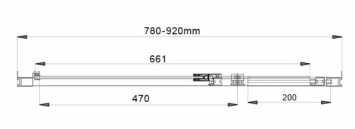 Душевая дверь Vincea Intra VDP-1I8090CL