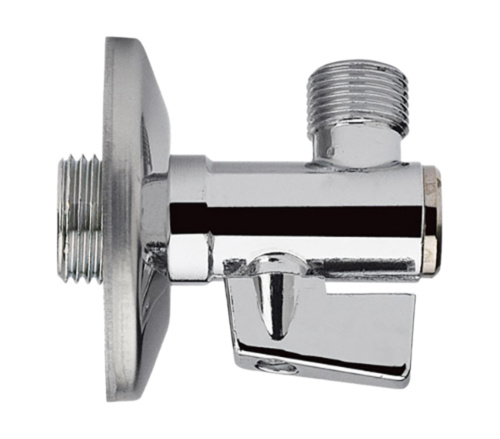 Запорный вентиль с фильтром 3/8*1/2 Remer 127A1238