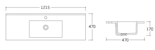 Раковина Vincea VBS-13120