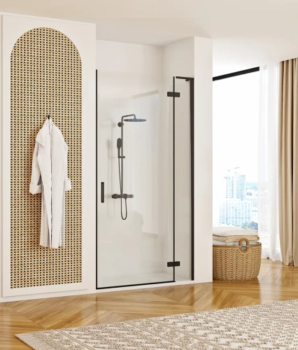 Душевая дверь Rea Hugo black 100 K6008