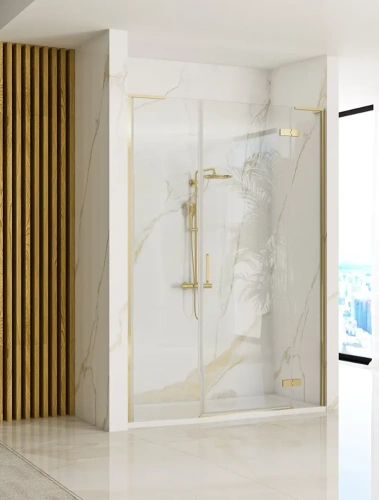 Душевая стенка Rea HUGO gold brush K6610