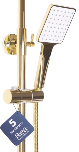 Душевая система Rea Maximus gold P2410
