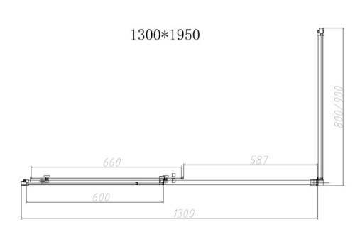 Душевой уголок Vincea Slim-N VSR-4SN9013CLG
