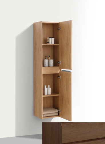 Пенал подвесной Vincea Chiara/Luka VSC-1CL150TO дуб табак