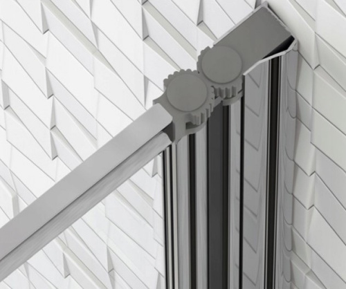 Шторка на ванную Rea Idea 120 W0850