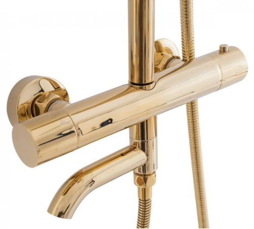 Душевая система Rea Lungo Gold P4114