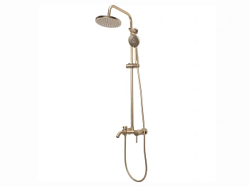 Душевая система Rea Luis Gold matt P7051