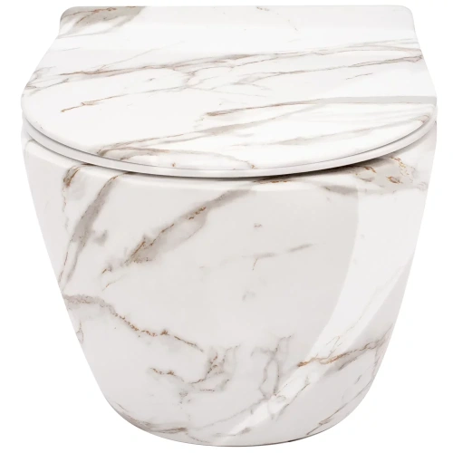 Унитаз подвесной Rea Carlos rimless Lava Shiny C0536