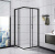 Душевой уголок Calani Vito 90x90 Black CAL-K6003
