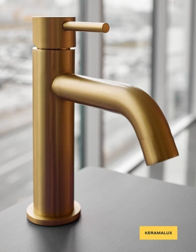 Смеситель для умывальника Vivi Felice 0630 Oro Opaco